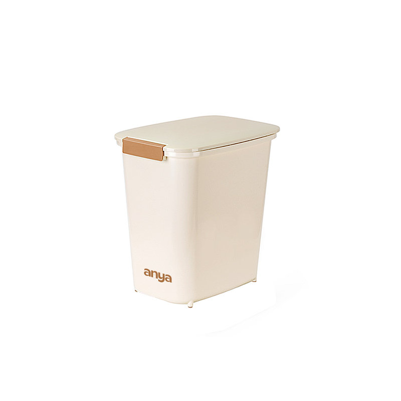 窄缝翻盖米桶12L